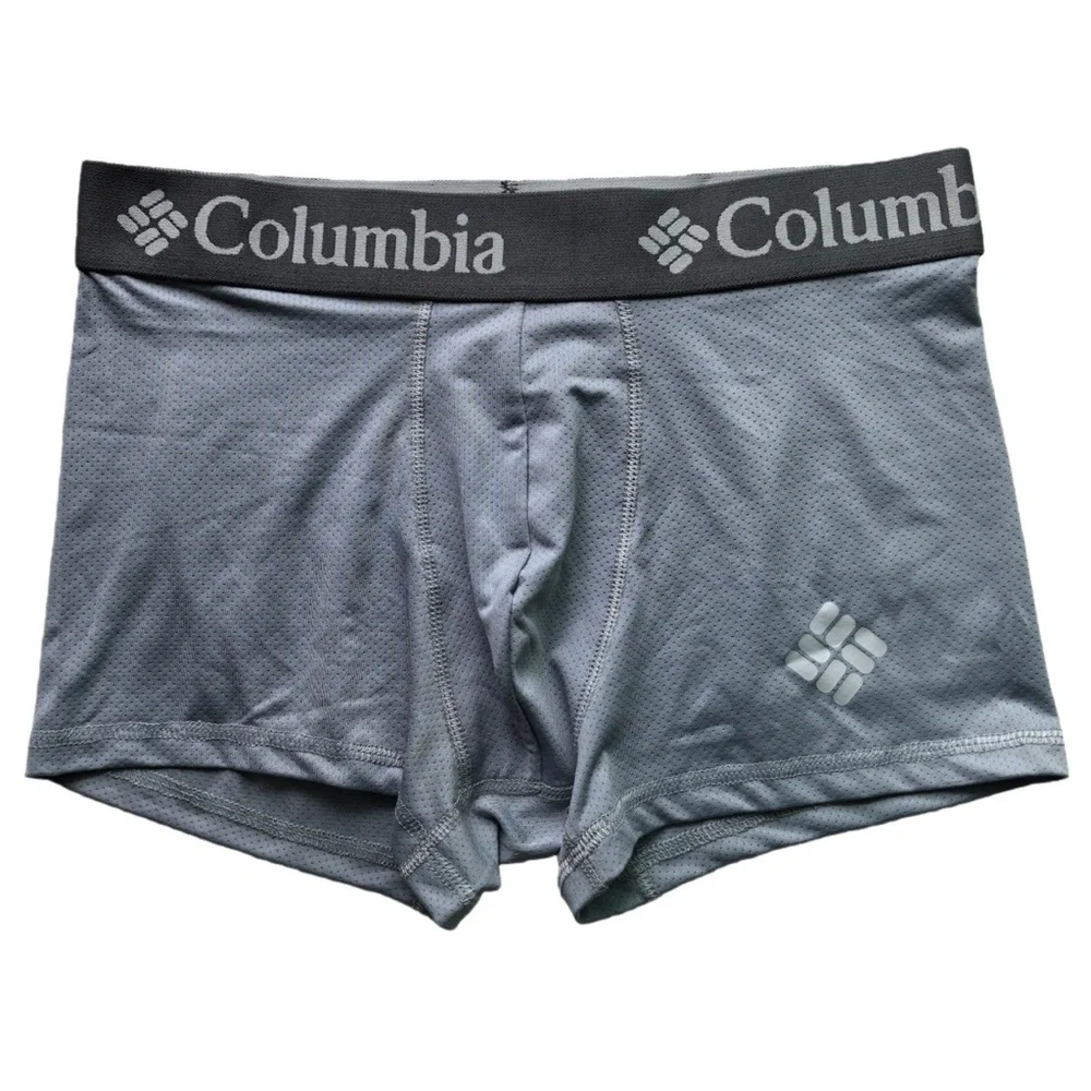 Men’s Athletic Boxer Briefs Quick-Dry Mesh Breathable Anti-Chafing Gym Running L
